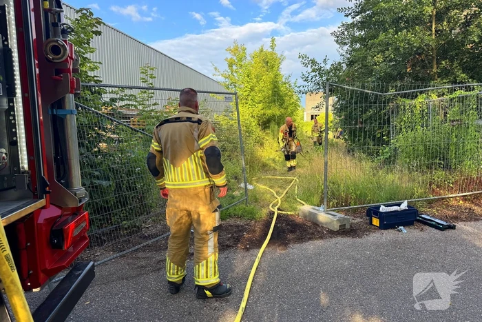 Wederom brand in slooppand
