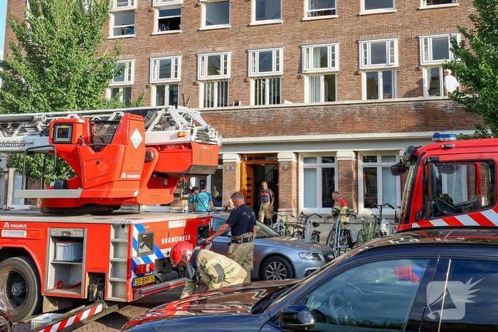 Woningbrand snel onder controle, enkele personen nagekeken
