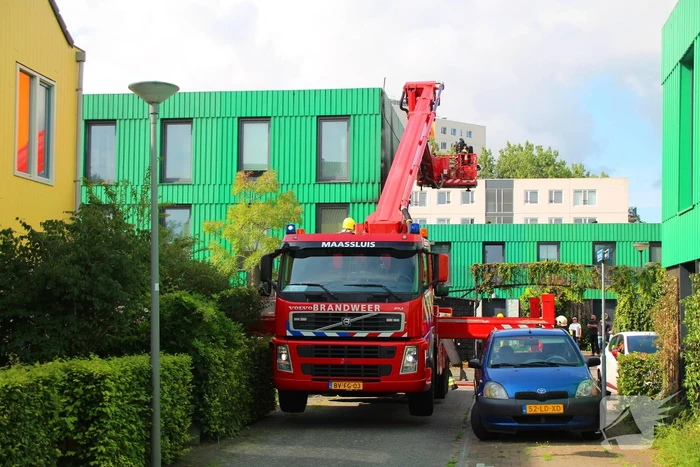 Snelle opschaling voor woningbrand