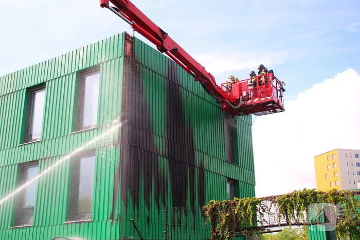 Snelle opschaling voor woningbrand