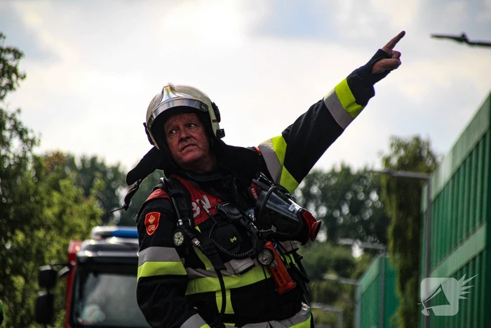 Snelle opschaling voor woningbrand