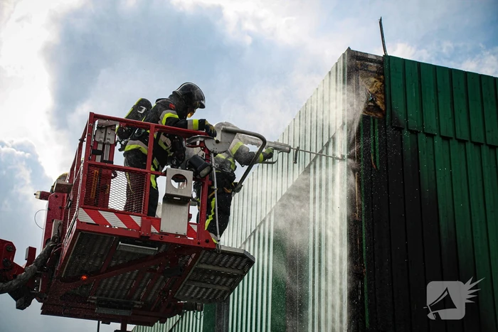 Snelle opschaling voor woningbrand