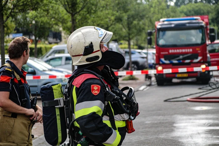 Snelle opschaling voor woningbrand