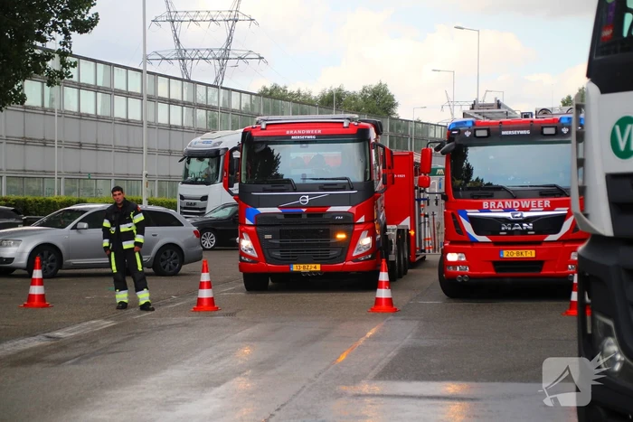 Tankbreuk vrachtwagen veroorzaakt lekkage