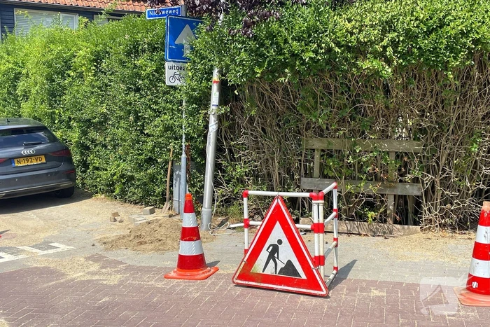Hulpdiensten in actie na lekkage