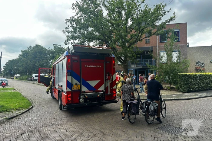 Kortsluiting veroorzaakt brand in pand