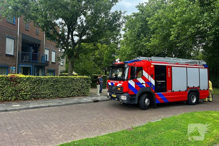Kortsluiting veroorzaakt brand in pand