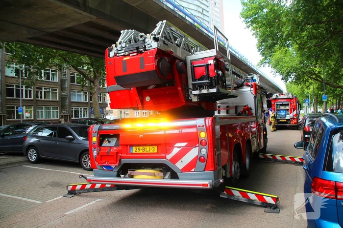 Woningbrand snel geblust