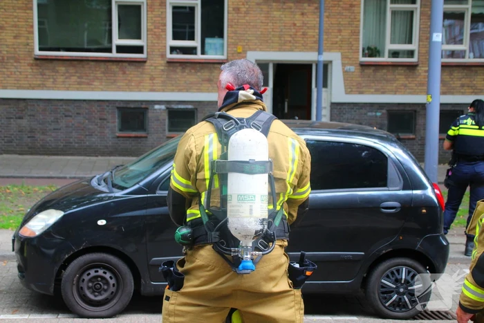 Woningbrand snel geblust