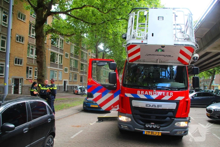 Woningbrand snel geblust