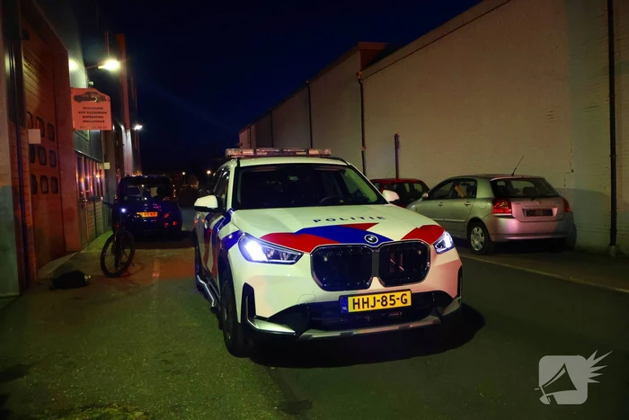 Alerte bewoner meldt vlammen vanaf industrieterrein