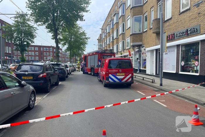 Brandweer bestrijdt incident met gevaarlijke stoffen