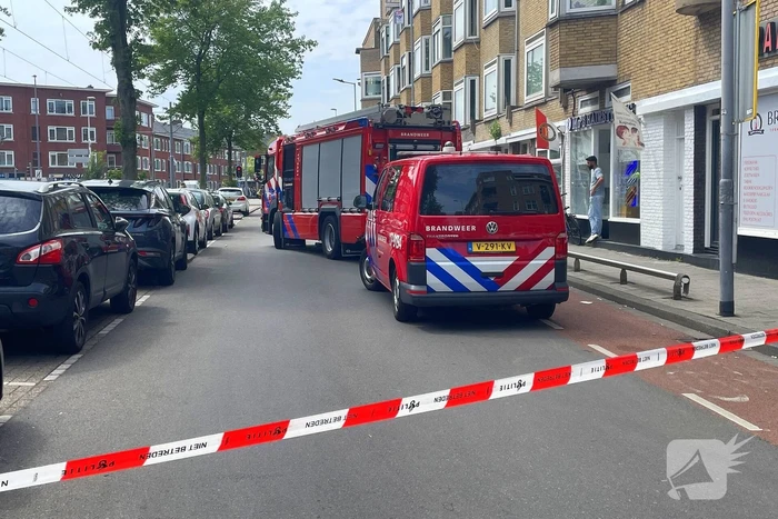 Brandweer bestrijdt incident met gevaarlijke stoffen