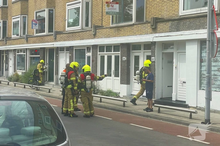 Brandweer bestrijdt incident met gevaarlijke stoffen