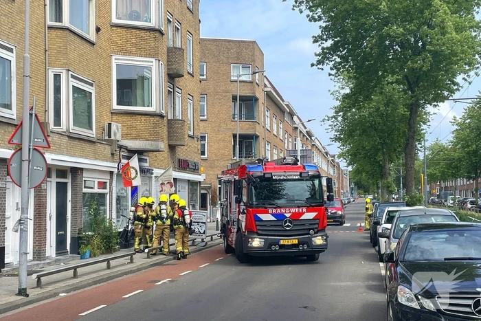 Brandweer bestrijdt incident met gevaarlijke stoffen