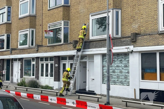 Brandweer bestrijdt incident met gevaarlijke stoffen