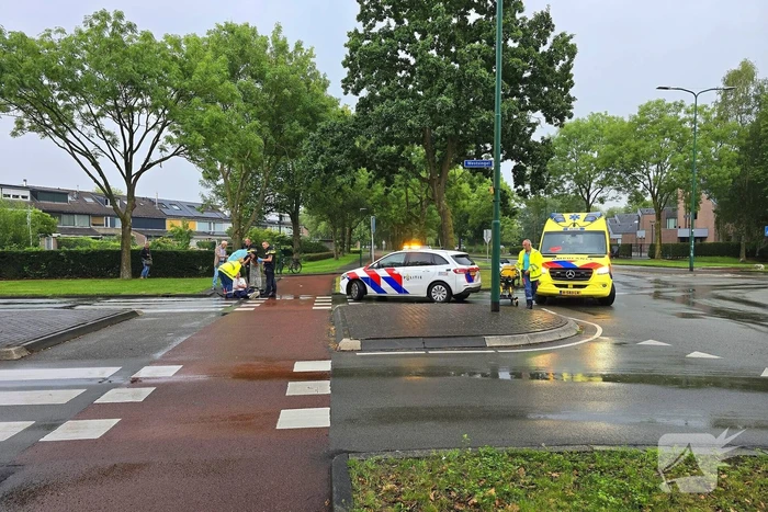 Fietser gewond bij aanrijding met auto
