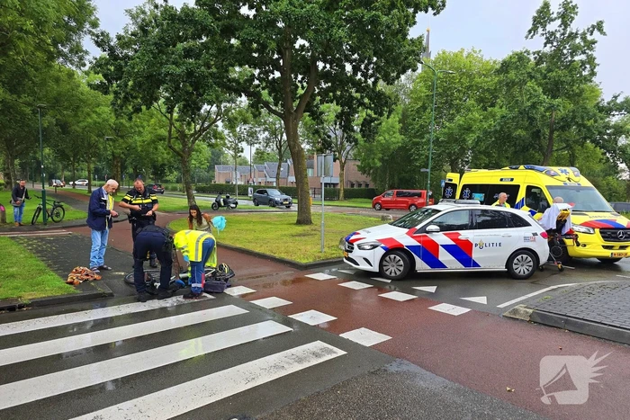 Fietser gewond bij aanrijding met auto