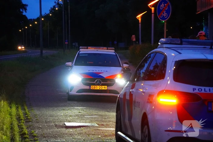 Politie treft baldadige jeugd aan