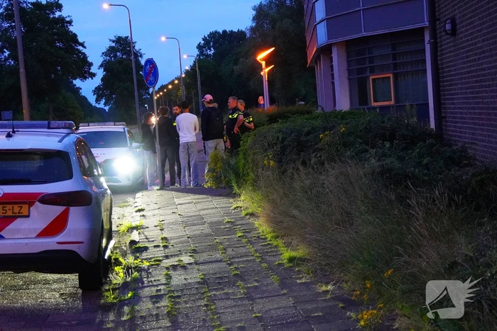 Politie treft baldadige jeugd aan