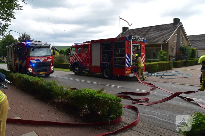 Brand overslag in schuur voorkomen