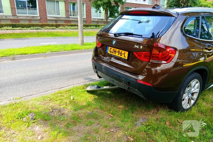 Kop-staartbotsing in de middag