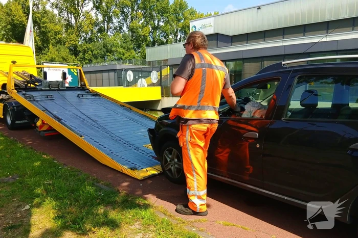 Kop-staartbotsing in de middag