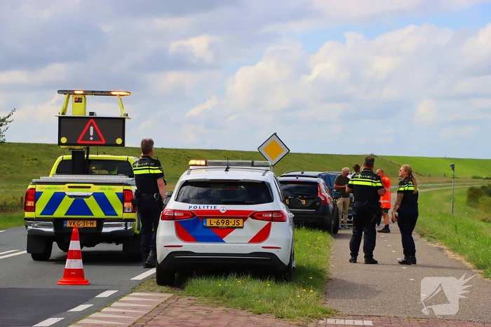 Kop-staartbotsing zonder slachtoffers