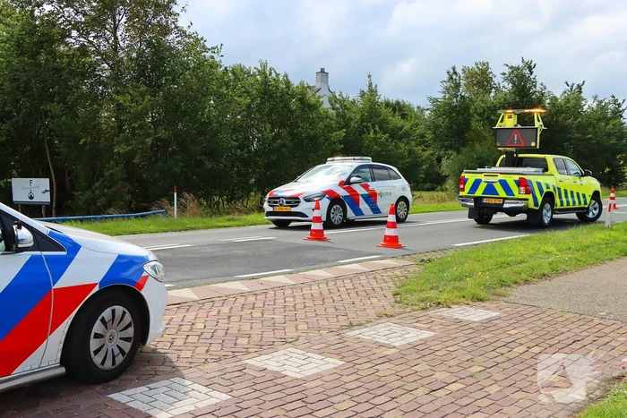 Kop-staartbotsing zonder slachtoffers