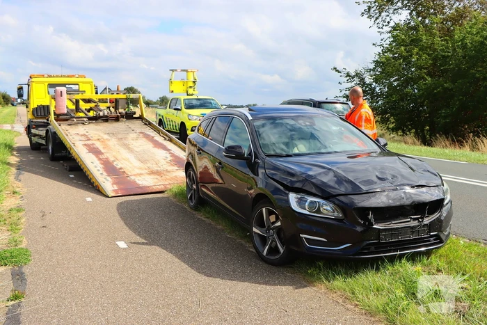 Kop-staartbotsing zonder slachtoffers