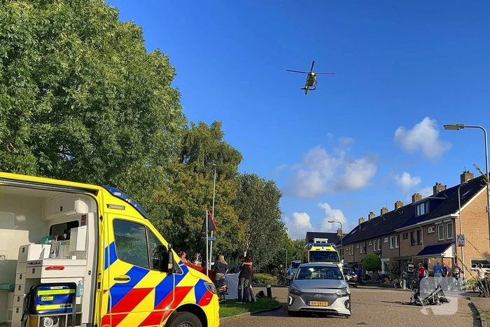 Brommerrijder zwaargewond bij aanrijding