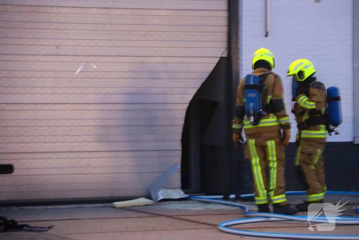 Brand veroorzaakt rookontwikkeling