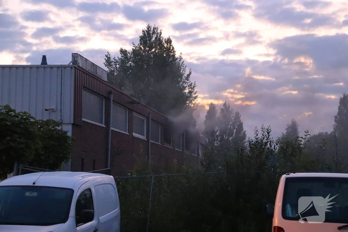 Brand veroorzaakt rookontwikkeling