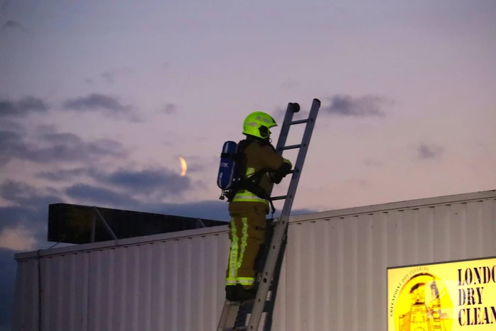 Brand veroorzaakt rookontwikkeling