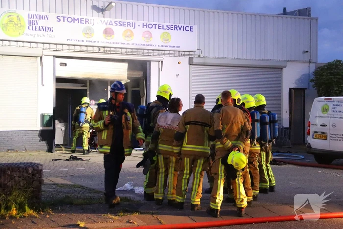 Brand veroorzaakt rookontwikkeling