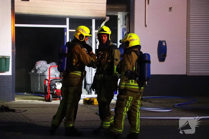 Brand veroorzaakt rookontwikkeling