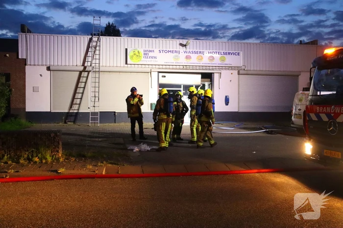 Brand veroorzaakt rookontwikkeling
