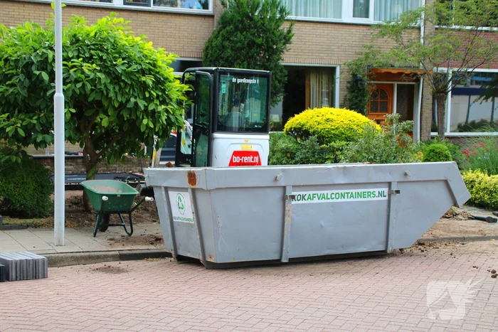 Graafmachine veroorzaakt gaslek