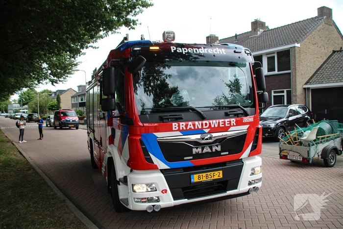 Graafmachine veroorzaakt gaslek