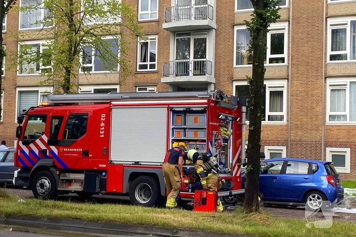Brand in woning snel geblust