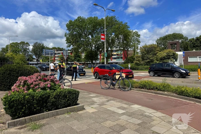 Voorrangsongeluk leidt tot gewonde fietser