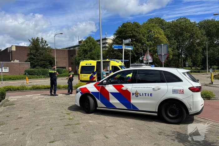 Voorrangsongeluk leidt tot gewonde fietser