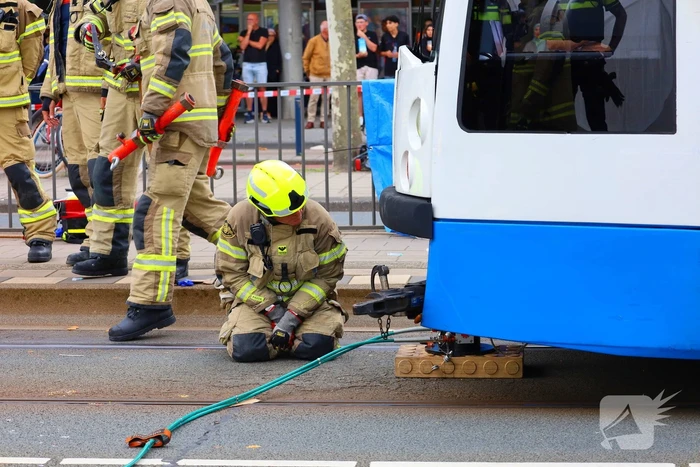 Persoon gewond na ongeval met tram