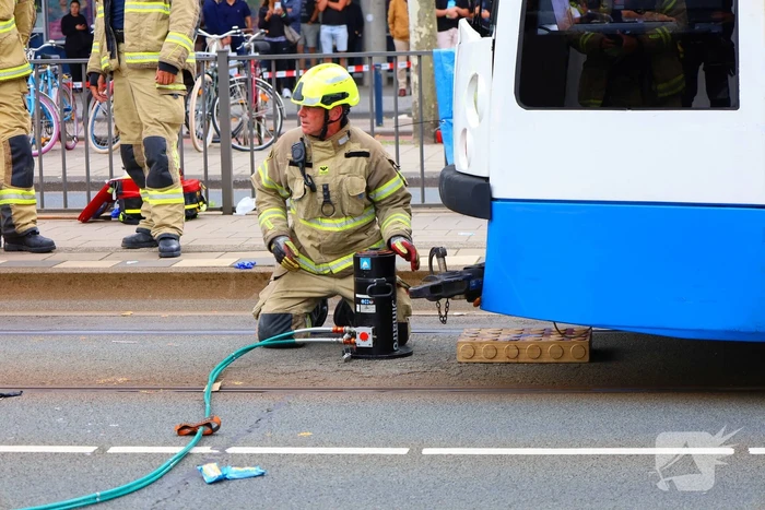 Persoon gewond na ongeval met tram