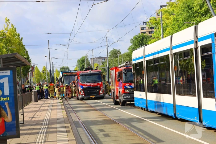 Persoon gewond na ongeval met tram