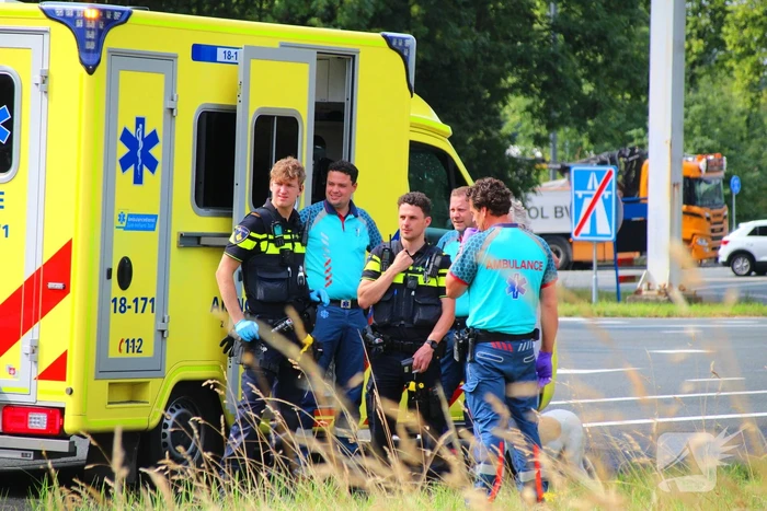 Jeep zwaar beschadigd door ongeluk