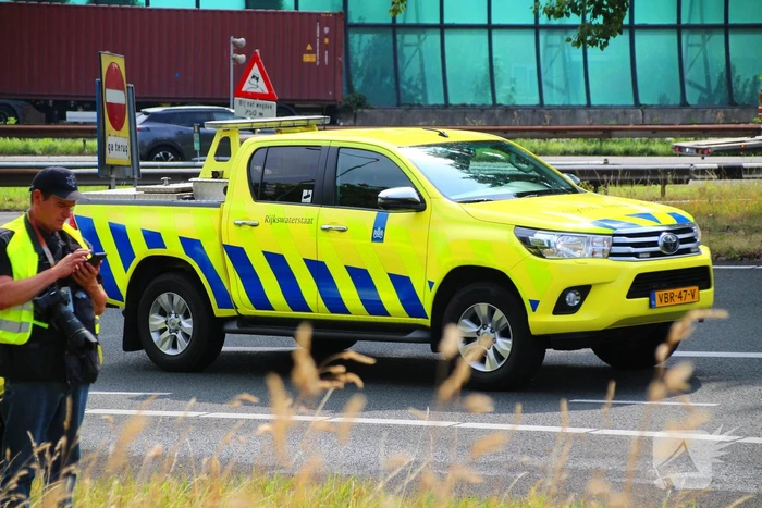 Jeep zwaar beschadigd door ongeluk