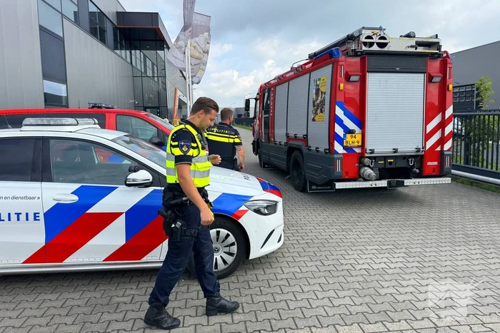Brand in accucontainer vereist inzet brandweer
