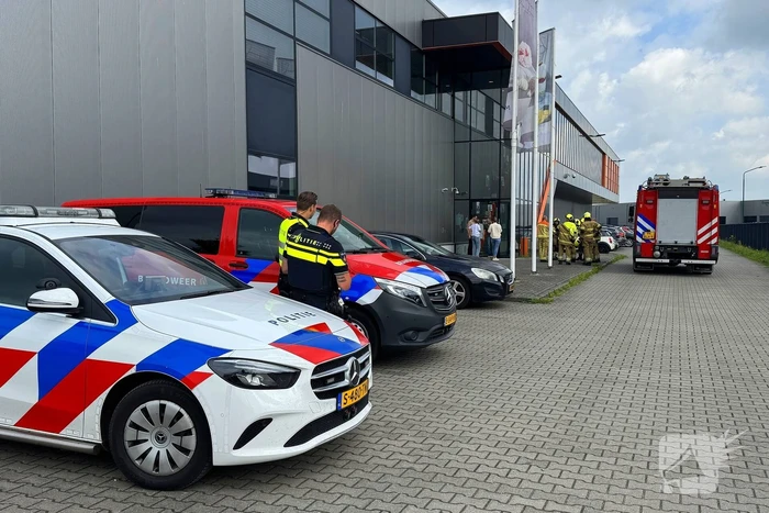 Brand in accucontainer vereist inzet brandweer