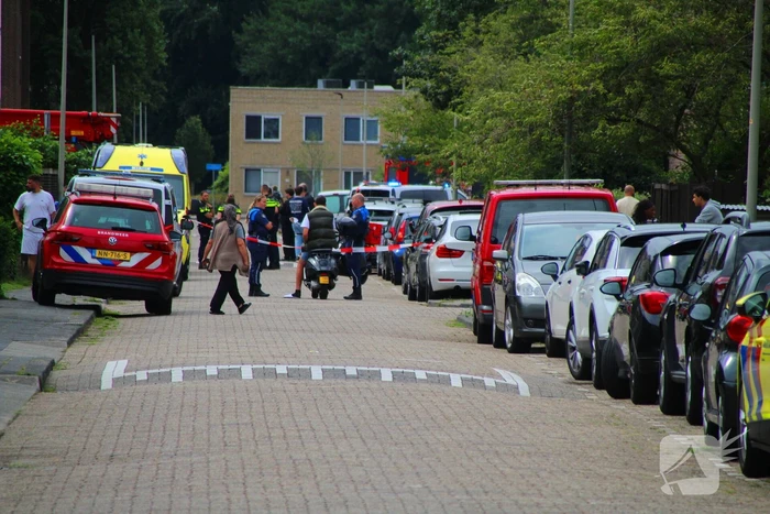 Flatwoningbrand met grote inzet hulpdiensten